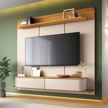 Imagem de Home Suspenso Galax Hb Moveis Off White/cinamomo