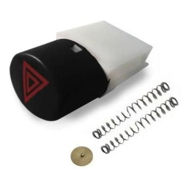 Imagem de Botão Pisca Alerta Novo Uno Vivace Way Evo  Nova Fiorino - CADDY, Pret