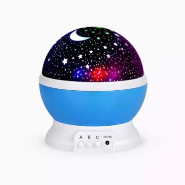 Imagem de Luminária Projetor Estrelas 360º Abajur Star Master - BBG
