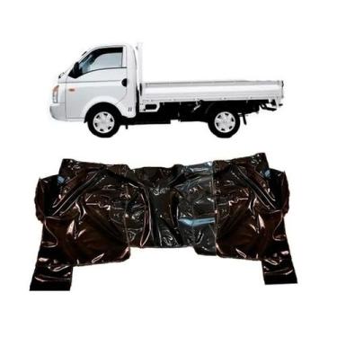 Imagem de Tapete Proteção Assoalho Vinil preto Kia Bongo K.2500 08-22 - MANOS TA