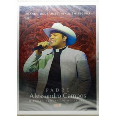 Imagem de Dvd Padre Alessandro Campos Quando Deus quer, Ninguém Segura - SOM LIV