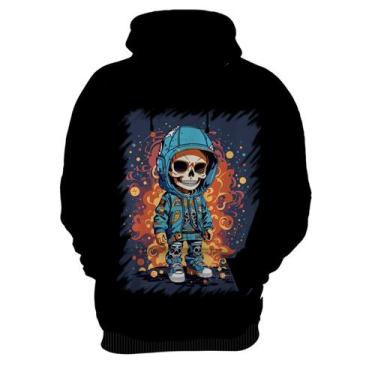 Imagem de Blusa de Frio Caveira Infantil Estilosa Unif 7 - Kasubeck Store®, GG
