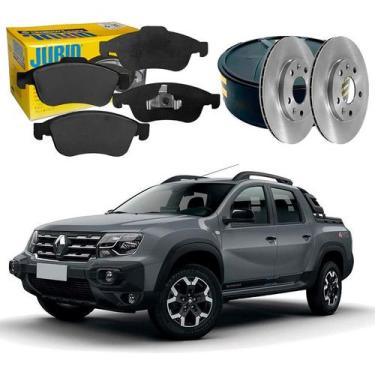 Imagem de Disco Pastilha Freio Duster Oroch 1.3 Turbo 2022 A 2024 - Fremax