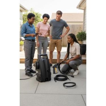 Imagem de Lavadora Alta Pressão 1500 PSI 1400W - Desentupidora 2 em 1 - Congratu