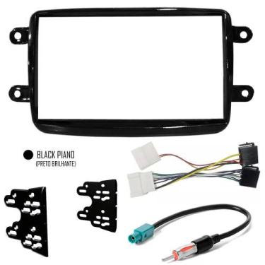 Imagem de Moldura + Chicote Ligação + Adaptador Antena Renault Duster Kwid Sande