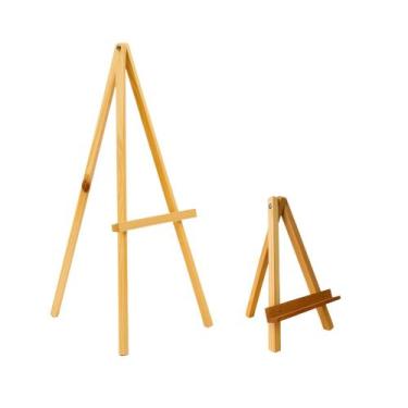 Imagem de Conjunto De Festa E Decoração Cavalete P/ Placas + Mini Cavalete P/ Pl