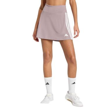 Imagem de Saia Shorts Adidas 3 Listras Lilás-Feminino