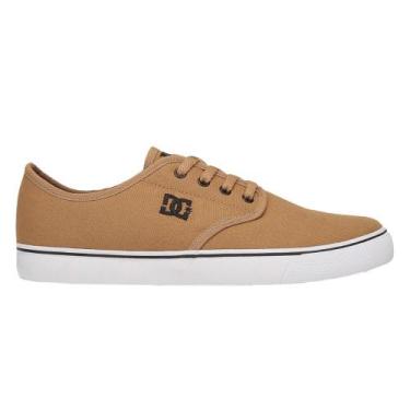 Imagem de Tênis DC Shoes District Masculino Beige/White/Black, 43, Harvest gold