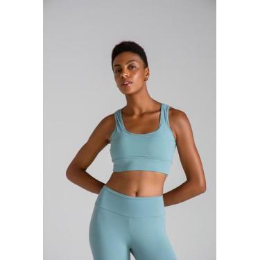 Imagem de Top LARULP Puhket Eva Sport Azul Mirante, M