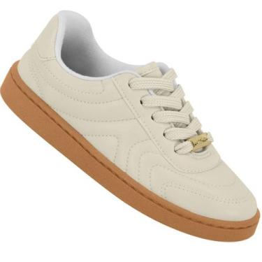 Imagem de Tenis Infantil Molekinha 2574.117 Meninas, Off white, 30
