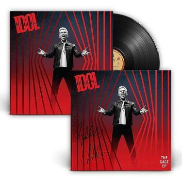 Imagem de Billy Idol - LP The Cage + Litografia Autografada Vinil - misturapop