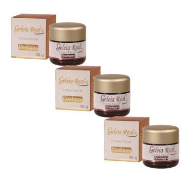 Imagem de Creme Facial Geléia Real 50g 3 potes - Prodapys