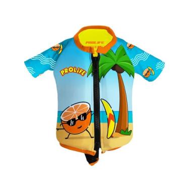 Imagem de Colete salva vidas infantil camisa flutuadora naranja - Profile, 6