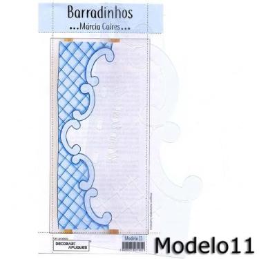 Imagem de Régua Barradinhos Márcia Caires - Decorart, MODELO 11