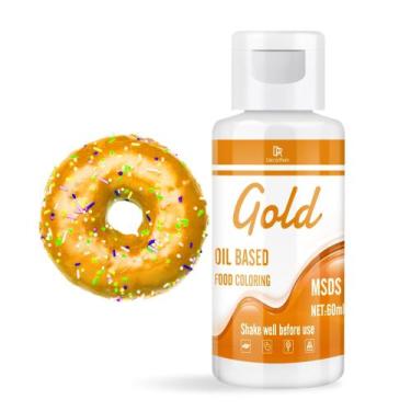 Imagem de Corante Alimentício em Óleo DecorRom Dourado 60 ml