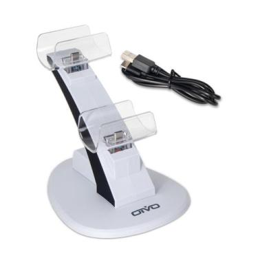 Imagem de Base Carregadora Ps5 Suporte Joystick 2 Controle Play 5 - Oivo