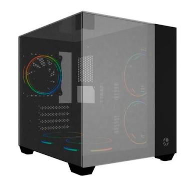 Imagem de Gabinete Gamer Aquário Bluecase BG-059BBX Vegas - Vidro Panorâmico - M