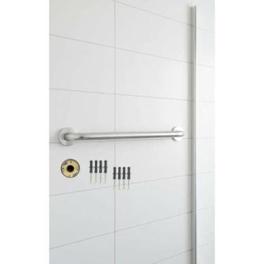 Imagem de Barra de Apoio Inox 70cm Banheiro Segurança Conforto - Congratulations