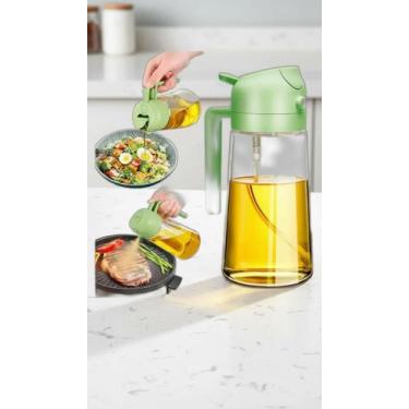 Imagem de Borrifador Óleo Cozinha Vidro Transparente 470ml - Congratulations Sto