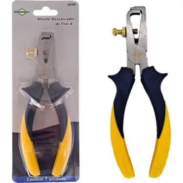Imagem de Alicate Descascador De Fio Brasfort Reforcado 6'' - 8209 - BRASFORT / 