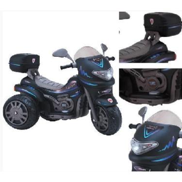Imagem de Sprint Turbo Preta C/ Capacete 12v - Biemme