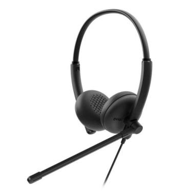 Imagem de Headset com Fio Dell Wh125 para Trabalho e Estudo com Microfone Boom U