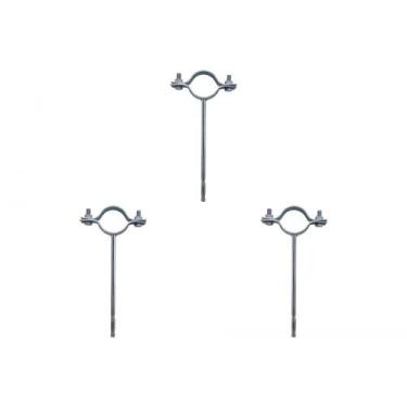 Imagem de Kit C/3 - Para-Raio Suporte Para Tubo Protecao 2''Para Ch... - Raycon