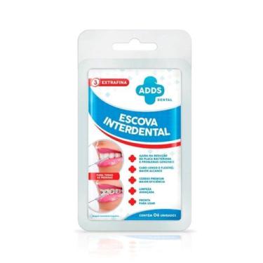 Imagem de Escova Dental Interdental Extra Fina Com 6 Unidades - RV Dente