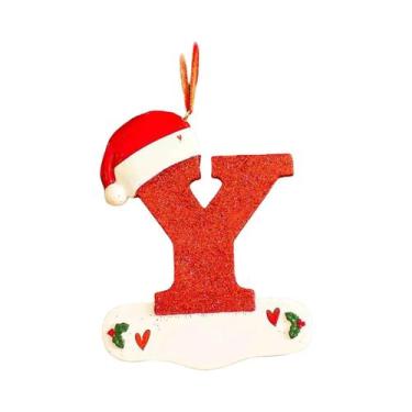 Imagem de Decoração De Árvore De Natal Com 26 Letras Em Acrílico DIY, Ornamento 
