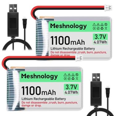 Imagem de Bateria Meshnology 102540 3,7V 1100mAh com Carregador USB