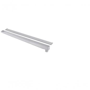 Imagem de Ralo Linear Seca Tudo com Declive Interno de Ponta a Ponta Alumínio Inox Aminox 50CM