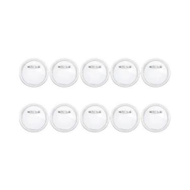 Imagem de Pins De Acrílico Transparente Reutilizáveis Com Fecho De Pressão 10 30