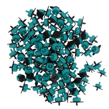 Imagem de 01 Gotejador de compensação, bom efeito de atomização, gotejador de irrigação prático para 4/7 mangueiras para jardim para estufas