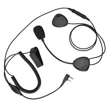 Imagem de CiCiglow PTT Walkie-Talkie Headset K Head Radio Walkie-Talkie Bicicleta Impermeável PTT Fone de ouvido