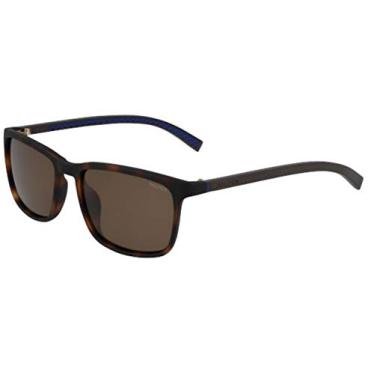 Imagem de Nautica Óculos de sol masculino N6242S quadrado, tartaruga escura fosco/marrom sólido polarizado, 56 mm, Tartaruga escura fosco/marrom sólido polarizado, 56 mm