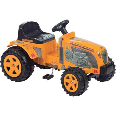 Imagem de Veiculo a Pedal Trator Fazendeiro Amarelo