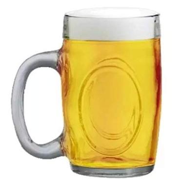 Imagem de Kit 12 - Canecas De Vidro Fritz Chopp 500 Ml Wheaton