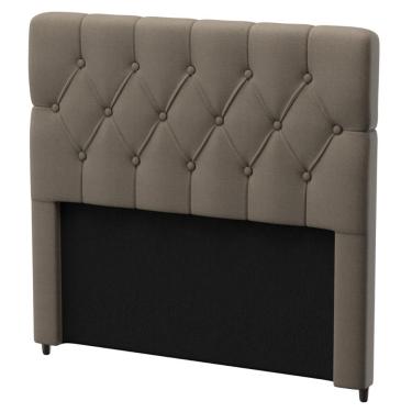 Imagem de Cabeceira para Cama de Casal Probel Califórnia em Tecido Suede