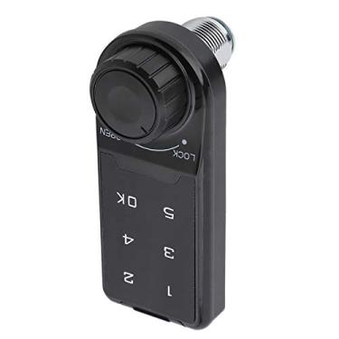 Imagem de plplaaobo Bloqueio de código digital, gabinete de segurança eletrônico codificado teclado de toque chave de senha sistema de bloqueio de acesso resistente (L=20mm)
