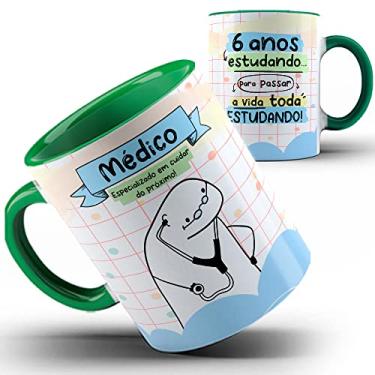 Imagem de Caneca Color Médico Flork Medicina 28ib