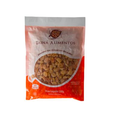 Imagem de Kit 2X: Uva Passa Branca Tainá Alimentos 200g