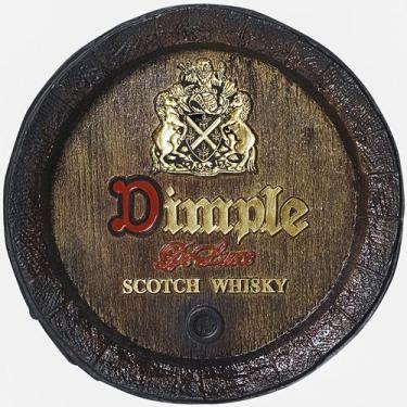 Imagem de Barril Decorativo Grande Fibra - Decoração - Dimple Whisky - Kg Artigo