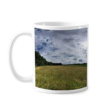 Imagem de Sky Clouds Ciência Florestal Natureza Cenário Caneca Cerâmica Café Porcelana Utensílios de Mesa
