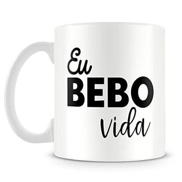 Imagem de Caneca Personalizada Bebo Vida