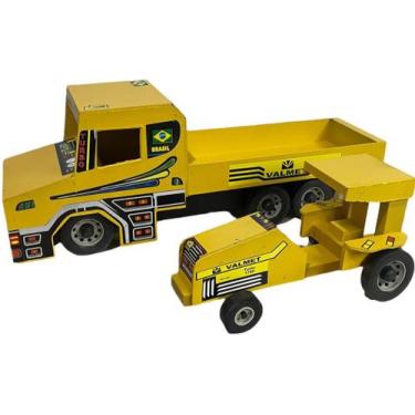 Brinquedo Caminhão Truck Carregador De Tora Usual Brinquedos - Bom Preço  Magazine