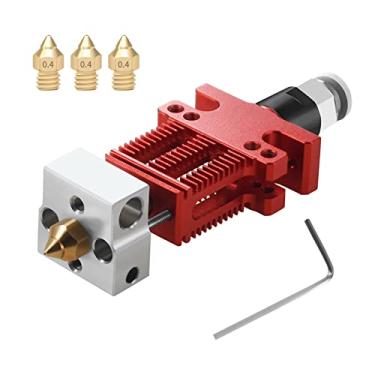 Imagem de LUGU Kit Extrusor Hotend Montado com Bicos Ext 3pcs 0,4mm Compatível com Impresso CR-6 SE 3D 1,75mm Suprimentos pa Máquina de Impressão 3D