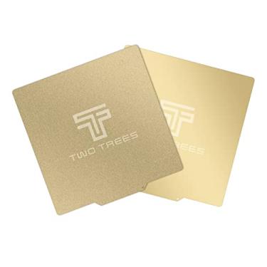 Imagem de LUGU DUAS ÁRVORES PEI Cama de impressão de folha + etiqueta magnética flexível removível mola de construção de aço superfície com suporte adesivo 220 * 220mm compatível com 5/Pro CR 20/Pro