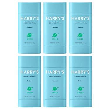 Imagem de Harry's Desodorante masculino – Desodorante com controle de odor – sem alumínio – Shiso (6 unidades), 9150061801