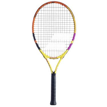 Imagem de Raquete De Tênis Babolat Nadal Junior 26 - Amarelo/Roxo