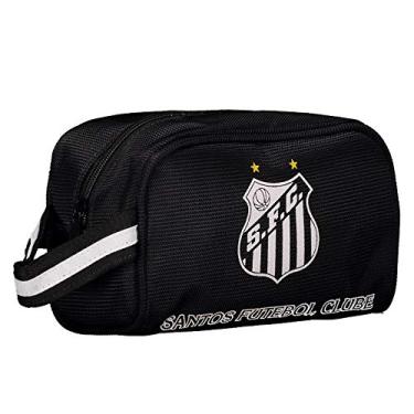 Imagem de Santos Necessaire Santos Oficial Licenciado Preto Case Adulto Unissexo